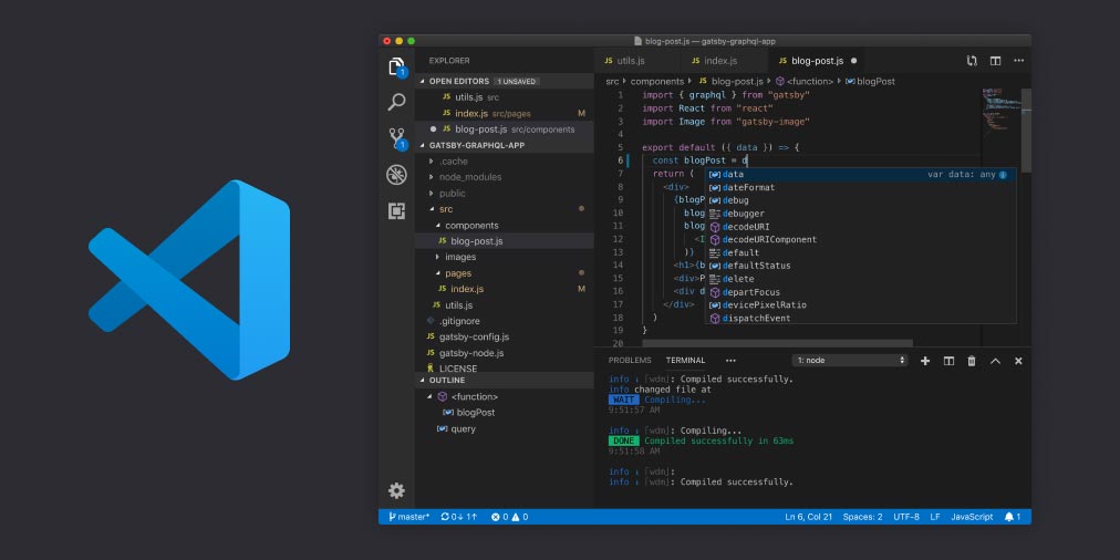 نصب نرم افزار ویژال استودیو کد (Visual Studio Code) در کالی لینوکس 2020.1a